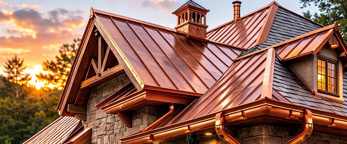 Copper Roofing and Gutters